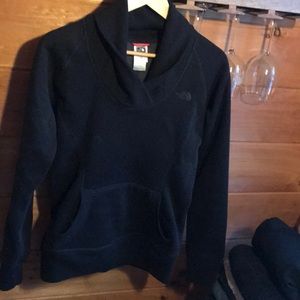 Fleece lined Northface Cowl neck sweater